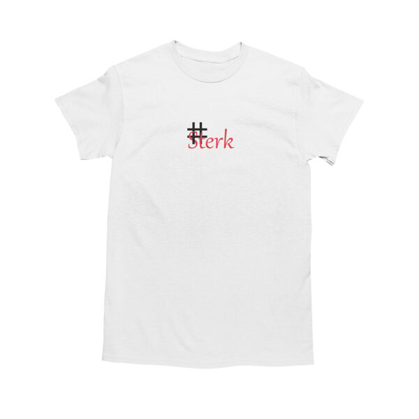 Basic T #sterk | Wit - Afbeelding 2