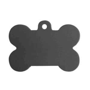 aluminium hondenbot zwart