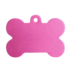 Aluminium Hondenbot roze